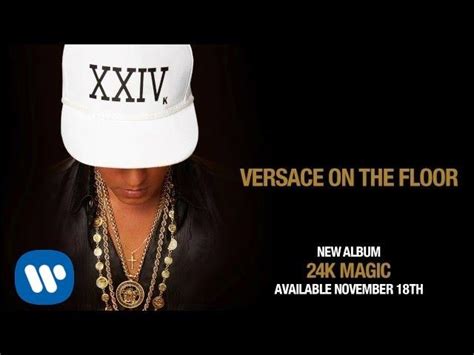 versace on the floor testo e traduzione|treasure bruno mars lyrics.